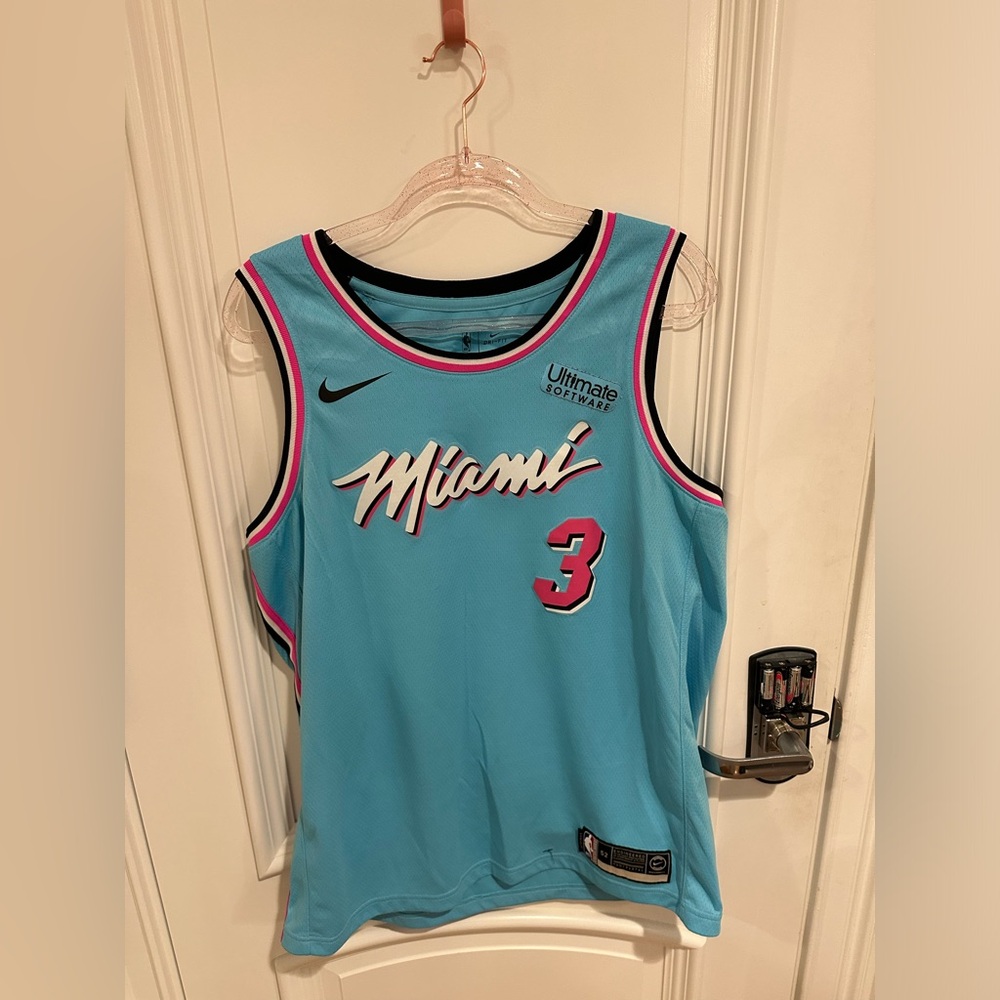 Limited Edition Miami Heat Wade Jersey